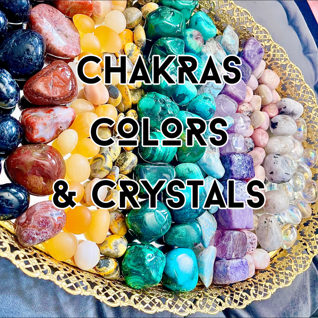 The Correlation Between Chakras, Colors and Crystals
